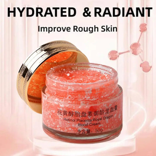 Dragons Blood Easy Cream, Retinol Placenta Dragon Blood Face Cream, Firm Anti Wrinkle Cream For Women Rejuvenate Skin Care 50g